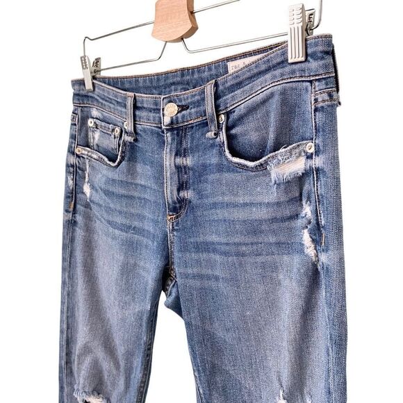 Rag & Bone New York Dre Low-Rise Ankle Slim Boyfriend Jeans – Size W 26 - Picture 5 of 14